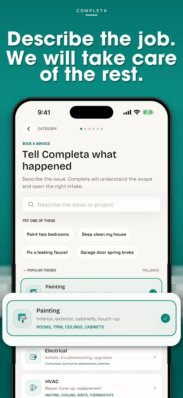 Completa: 1. Describe your project
